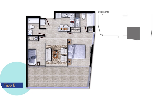 Planta Tipo 504 / C2